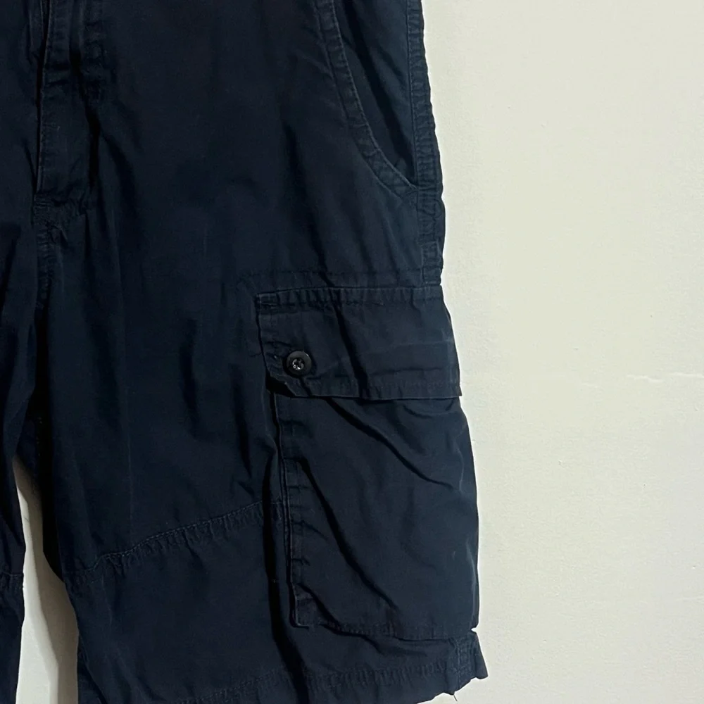 Overdrive Black Cargo Shorts Sz 30